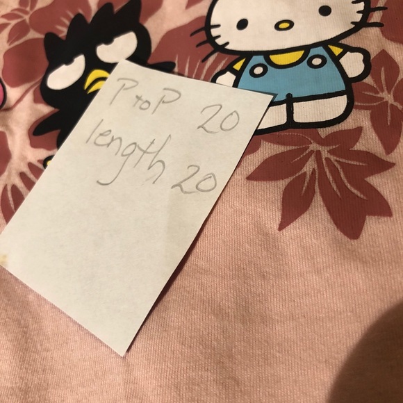 Sanrio Pink Character Short Sleeve Tee - Picture 6 of 6